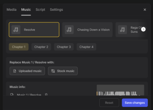 change the soundtrack
