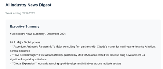 Claude and Google update email