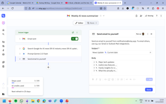 Relay email constructed