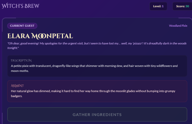 Match 3 game Level intro